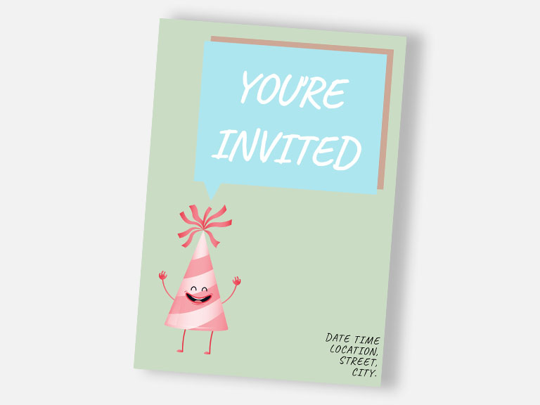 Create your own invitations with our FREE Invitation Templates. Choose from many designs and customize them to suit your needs.