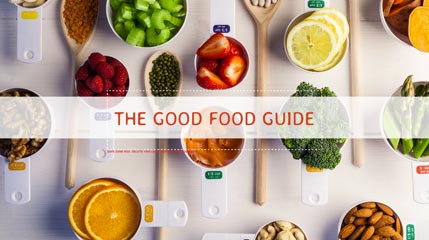 Create healthy food design art easy with Design Wizard