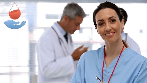 medical staff in clinic